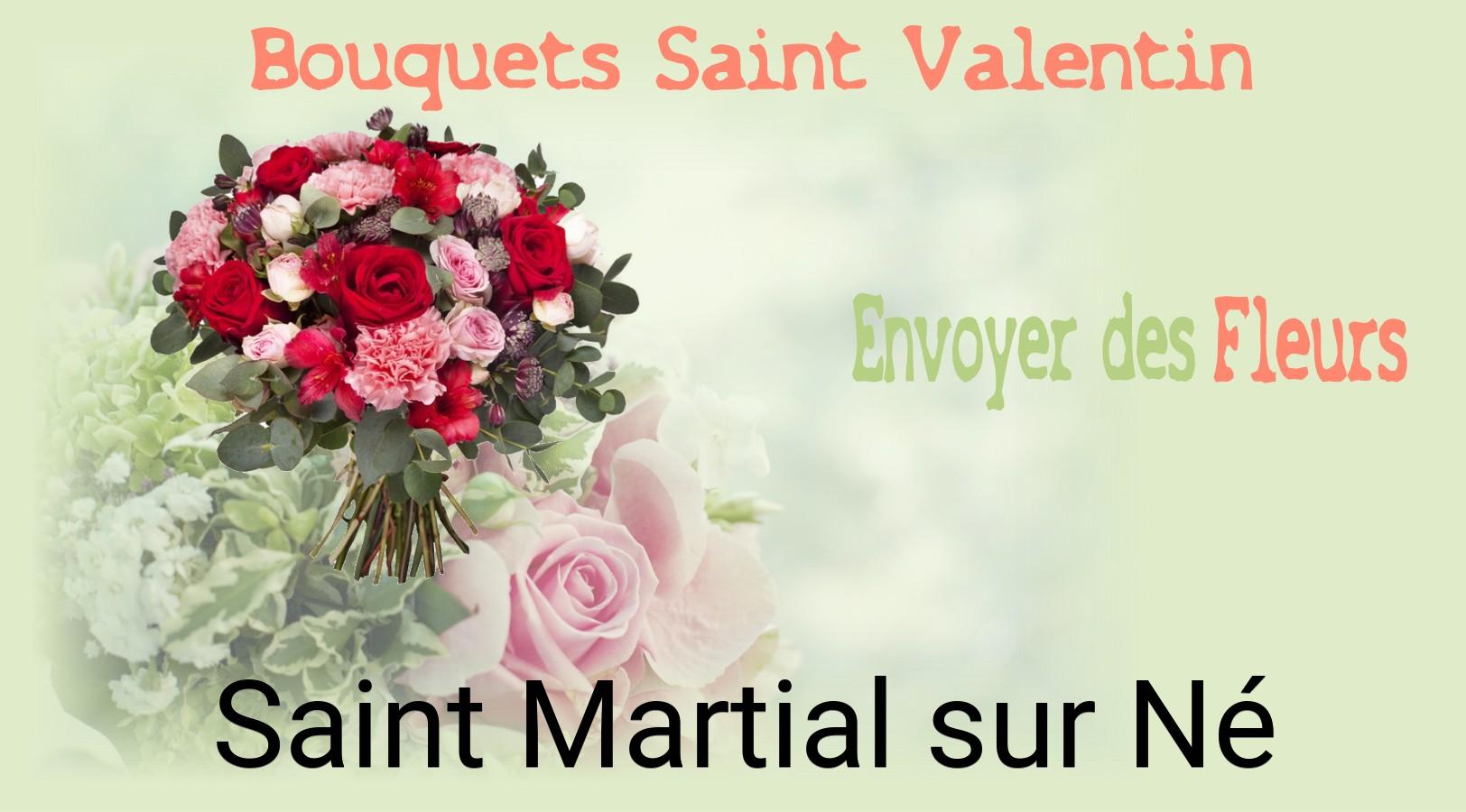 Roses de Saint-Valentin livrées à Saint-Martial-sur-Né